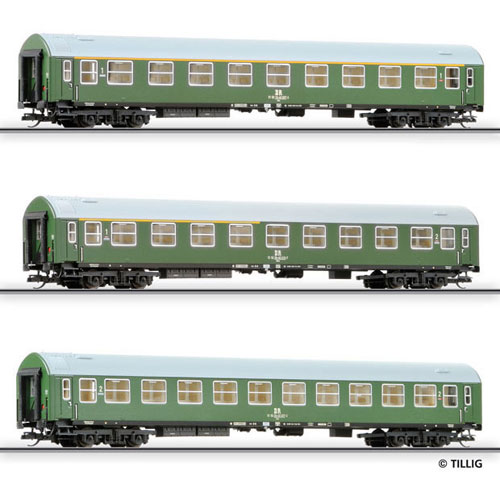 Set of 3 Passenger cars type B<br /><a href='images/pictures/Tillig/01570.jpg' target='_blank'>Full size image</a>